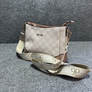 Nine West Collette Shoulder Bag Signature Logo (AOP) Purse Crossbody Bag Pink